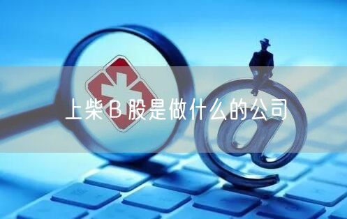 上柴Ｂ股是做什么的公司