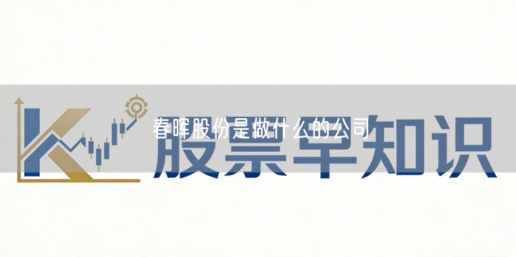 春晖股份是做什么的公司