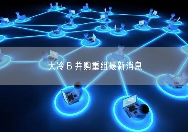 大冷Ｂ并购重组最新消息