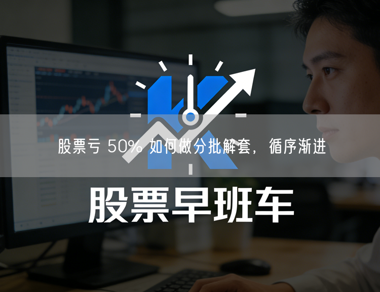 股票亏 50% 如何做分批解套，循序渐进